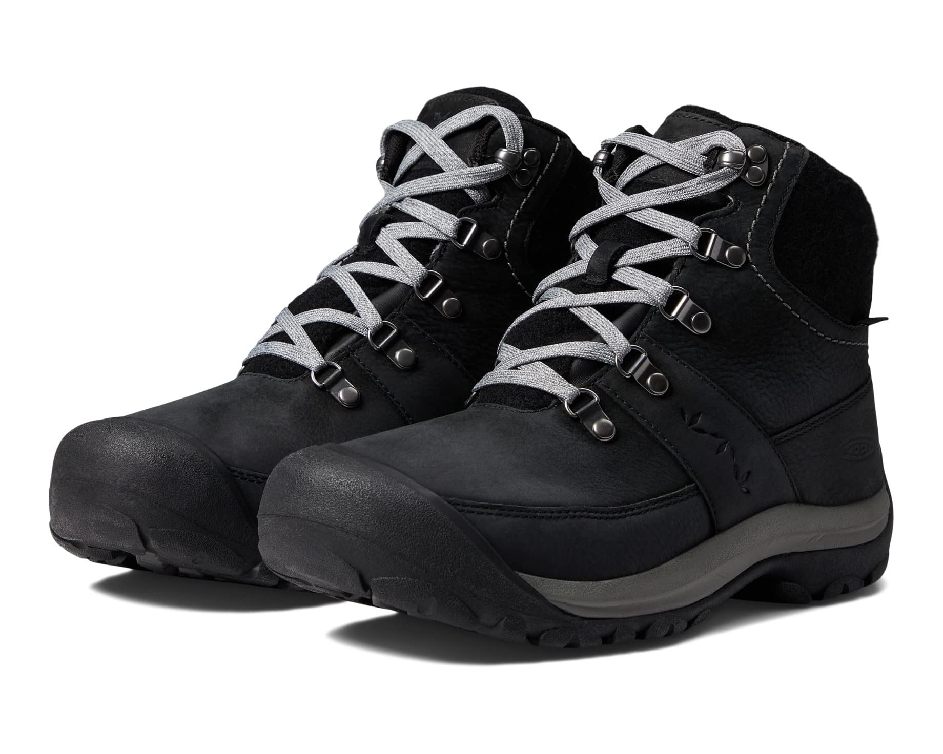 (取寄) キーン レディース カチ 3 ウィンター ミッド ウォータープルーフ KEEN women Kaci III Winter Mid Waterproof Black/Steel Grey|ジェットラグ店