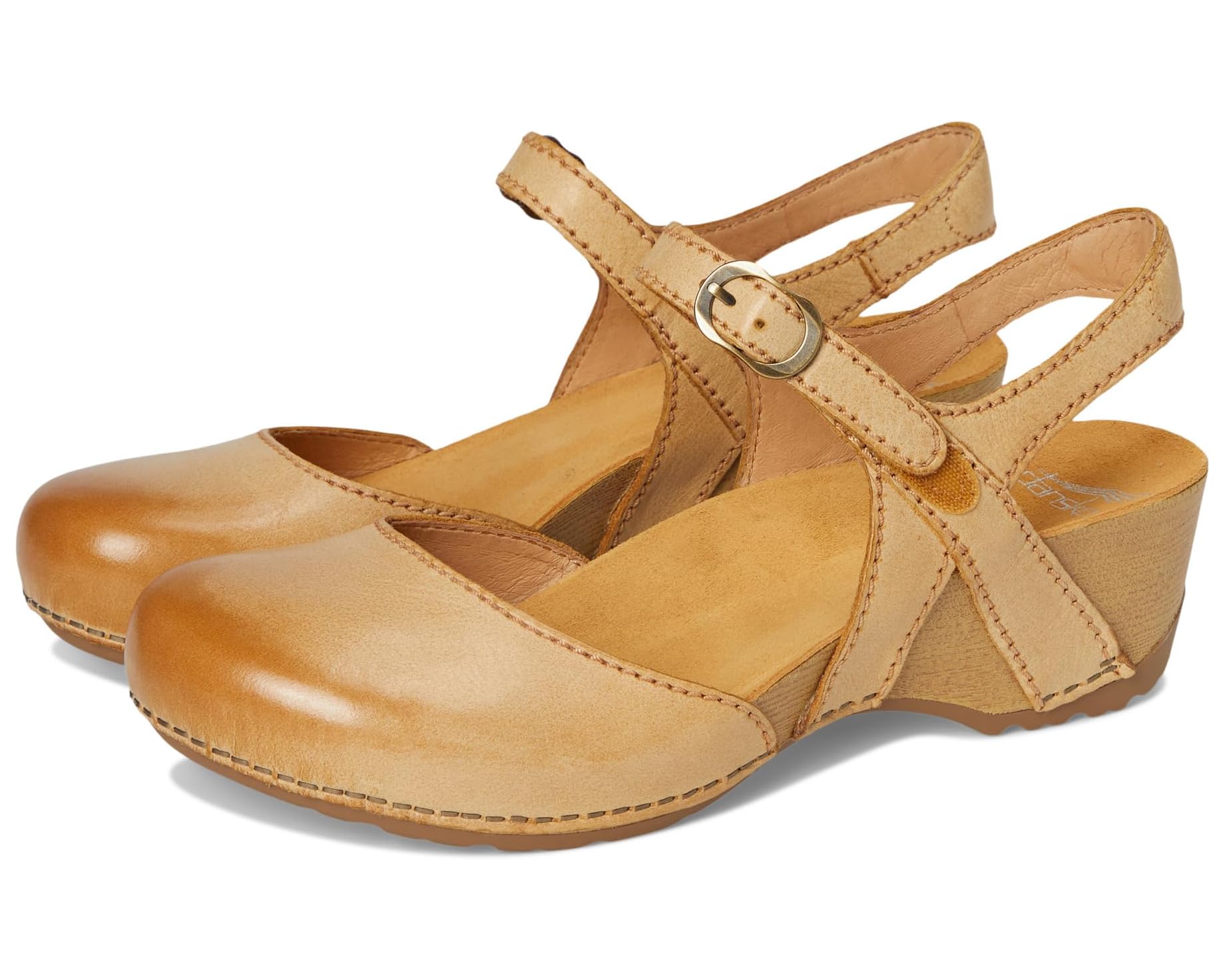 (取寄) ダンスコ レディース ティファニー Dansko women Tiffani Tan Milled Burnished|ジェットラグ店