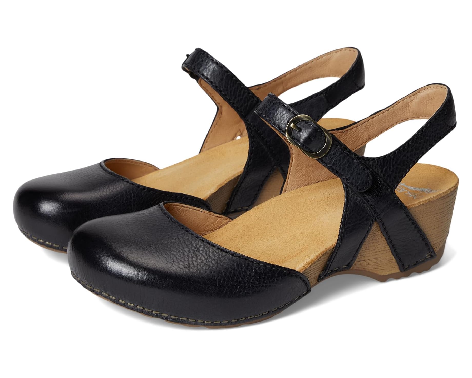 (取寄) ダンスコ レディース ティファニー Dansko women Tiffani Black Milled Burnished|ジェットラグ店