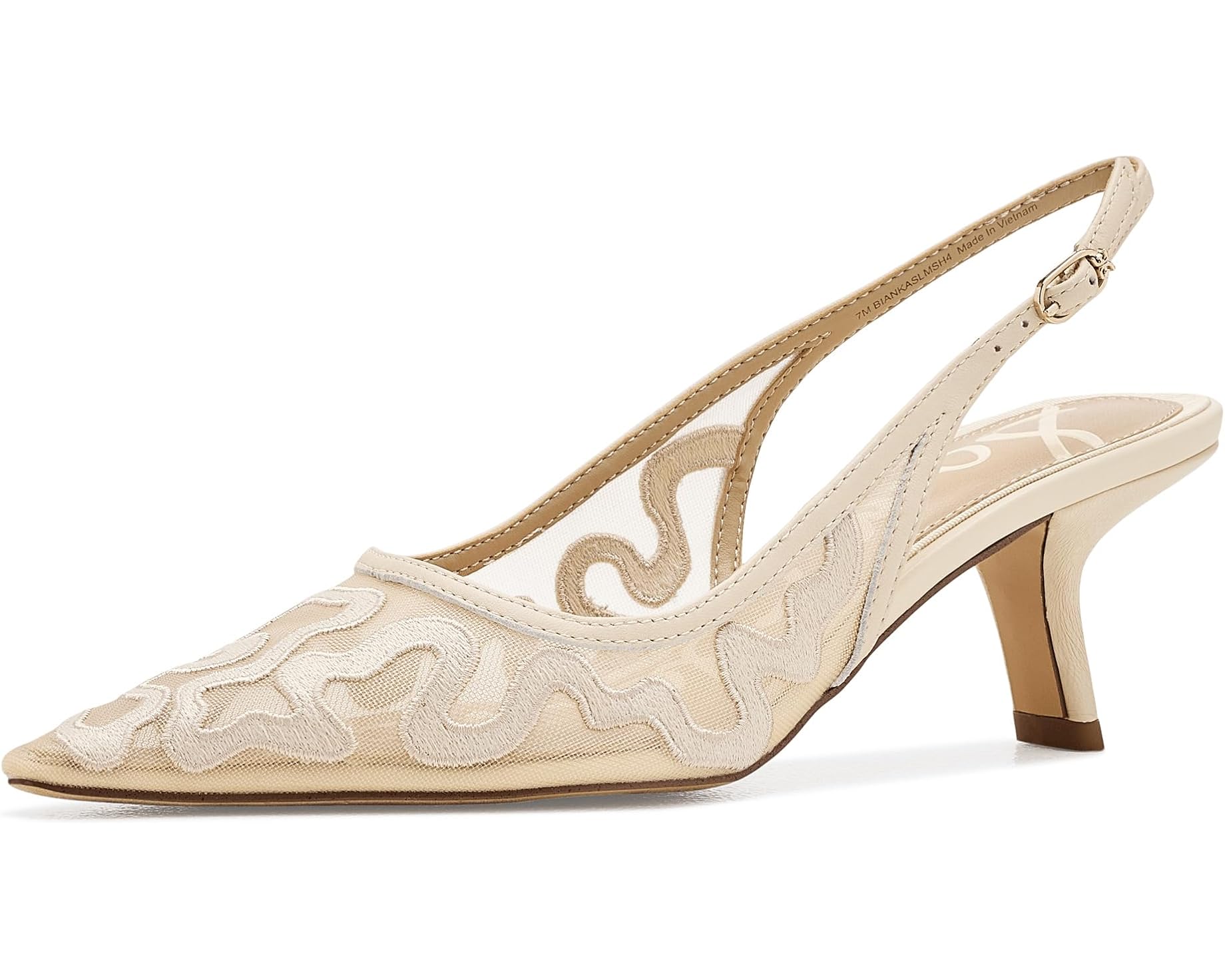 (取寄) サムエデルマン レディース ビアンカ スリング Sam Edelman women Bianka Sling Modern Ivory|ジェットラグ店