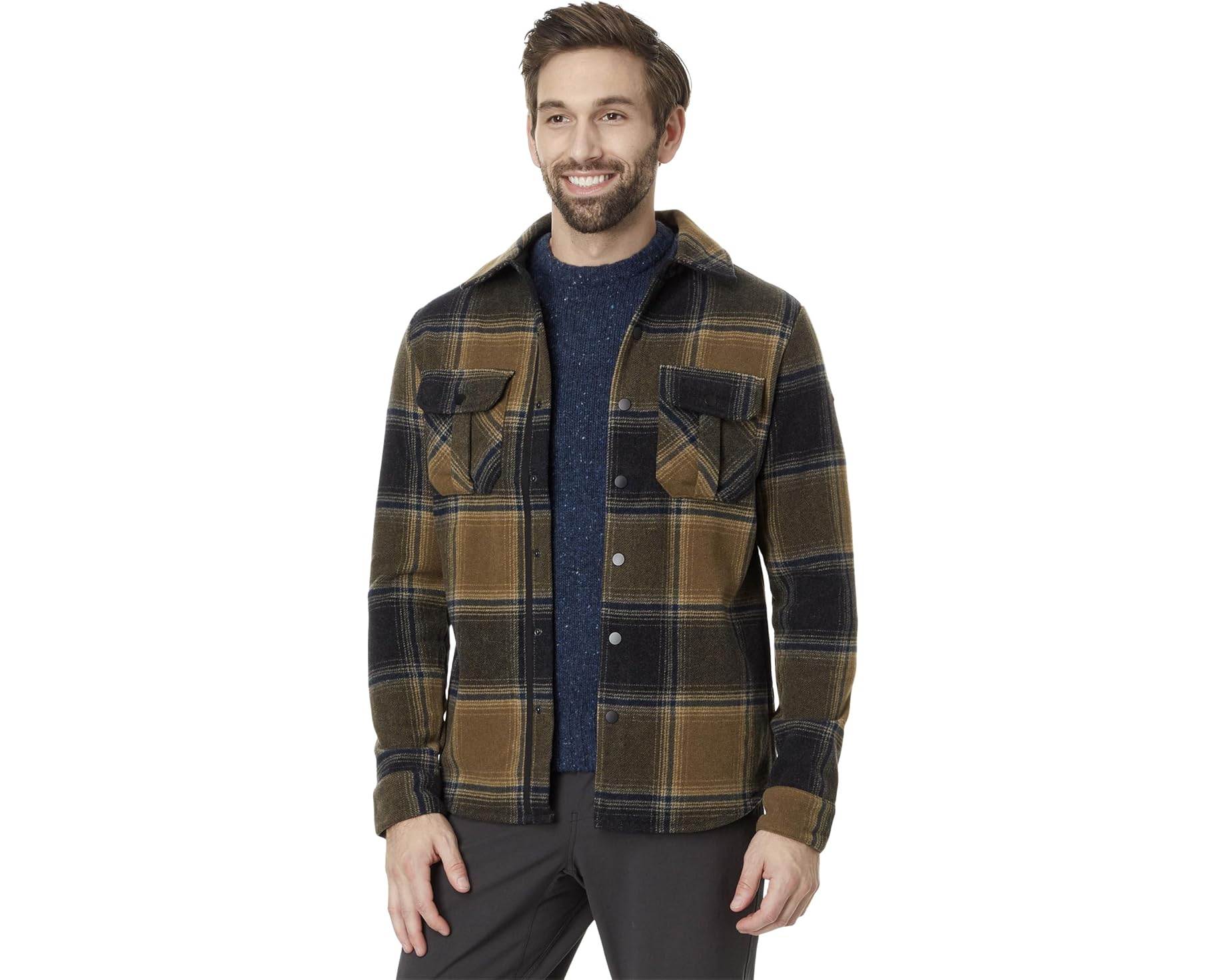 (取寄) スマートウール メンズ アンカー ライン シャツ ジャケット Smartwool men Anchor Line Shirt Jacket Winter Moss Plaid|ジェットラグ店