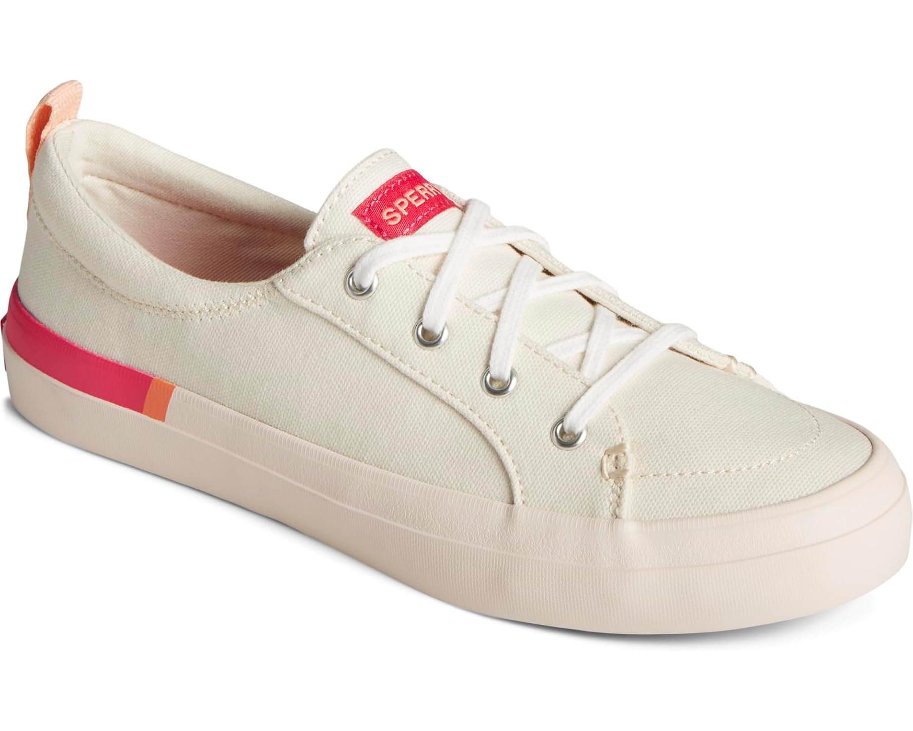 (取寄) スペリー レディース クレスト ヴィーブ シーズナル Sperry women Crest Vibe Seasonal Pink Stripe｜ジェットラグ店 19,703円