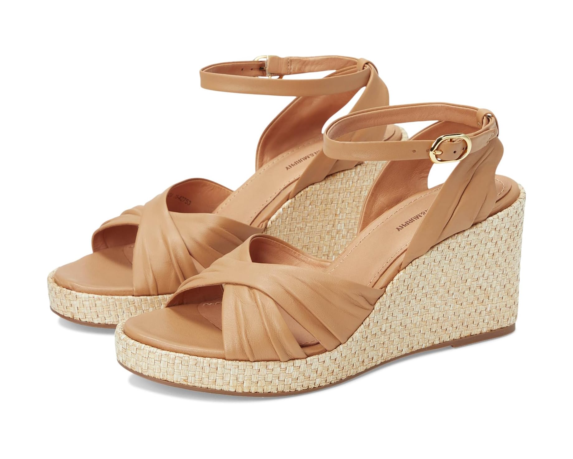 (取寄) レディース マルシア クロス-バンド サンダル Johnston &amp; Murphy women Marcia Cross-Band Sandal Tan｜ジェットラグ店