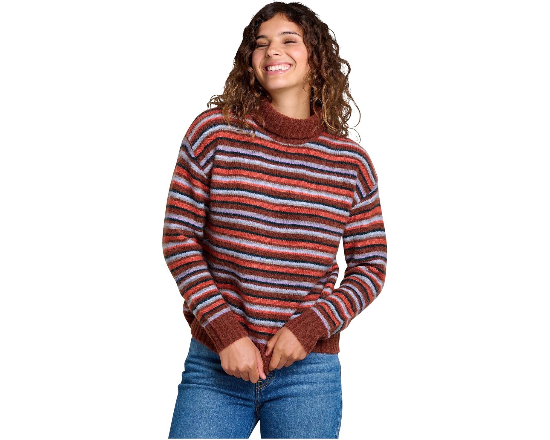 (取寄) レディース トディ T-ネック セーター Toad&amp;Co women Toddy T-Neck Sweater Gourd｜ジェットラグ店