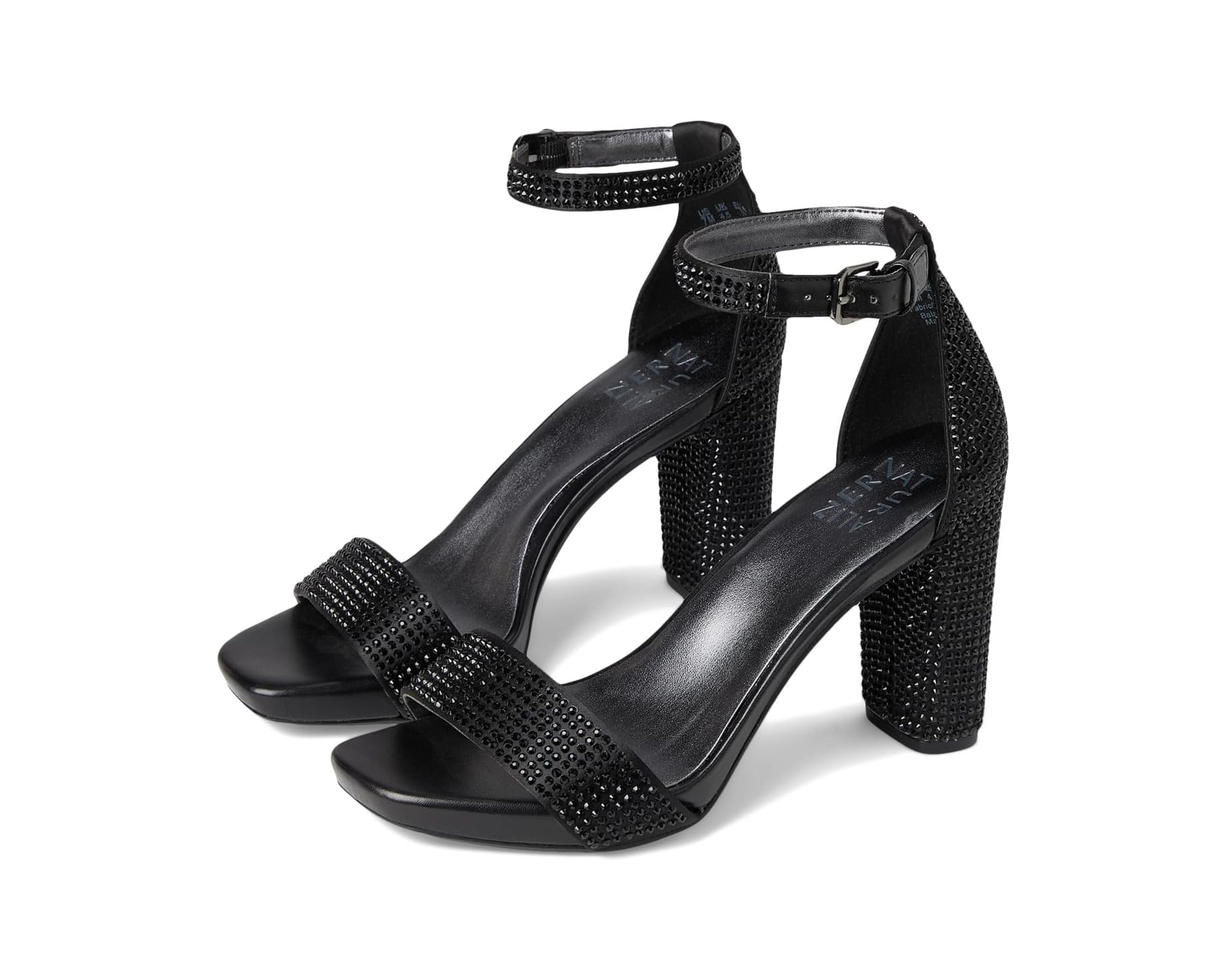 (取寄) ナチュラライザー レディース ジョイ Naturalizer women Joy Black Satin|ジェットラグ店