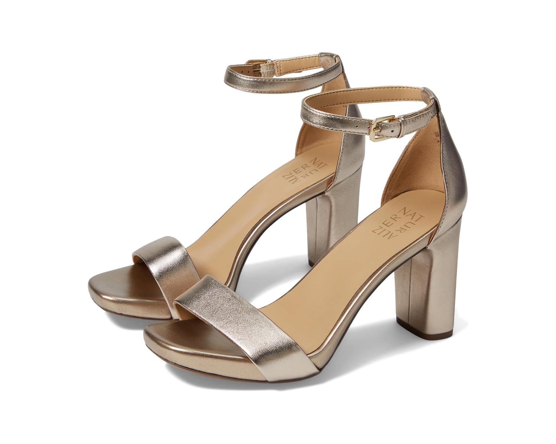 (取寄) ナチュラライザー レディース ジョイ Naturalizer women Joy Light Bronze Metallic Leather|ジェットラグ店