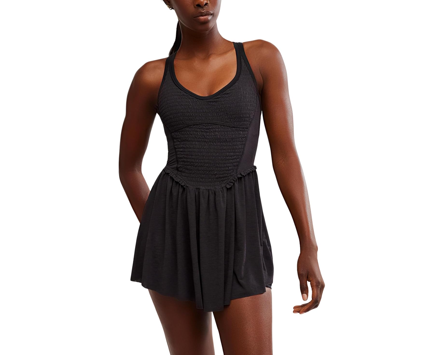 (取寄) エフピー ムーブメント レディース ホット ドレス FP Movement women Smockin Hot Dress Black｜ジェットラグ店