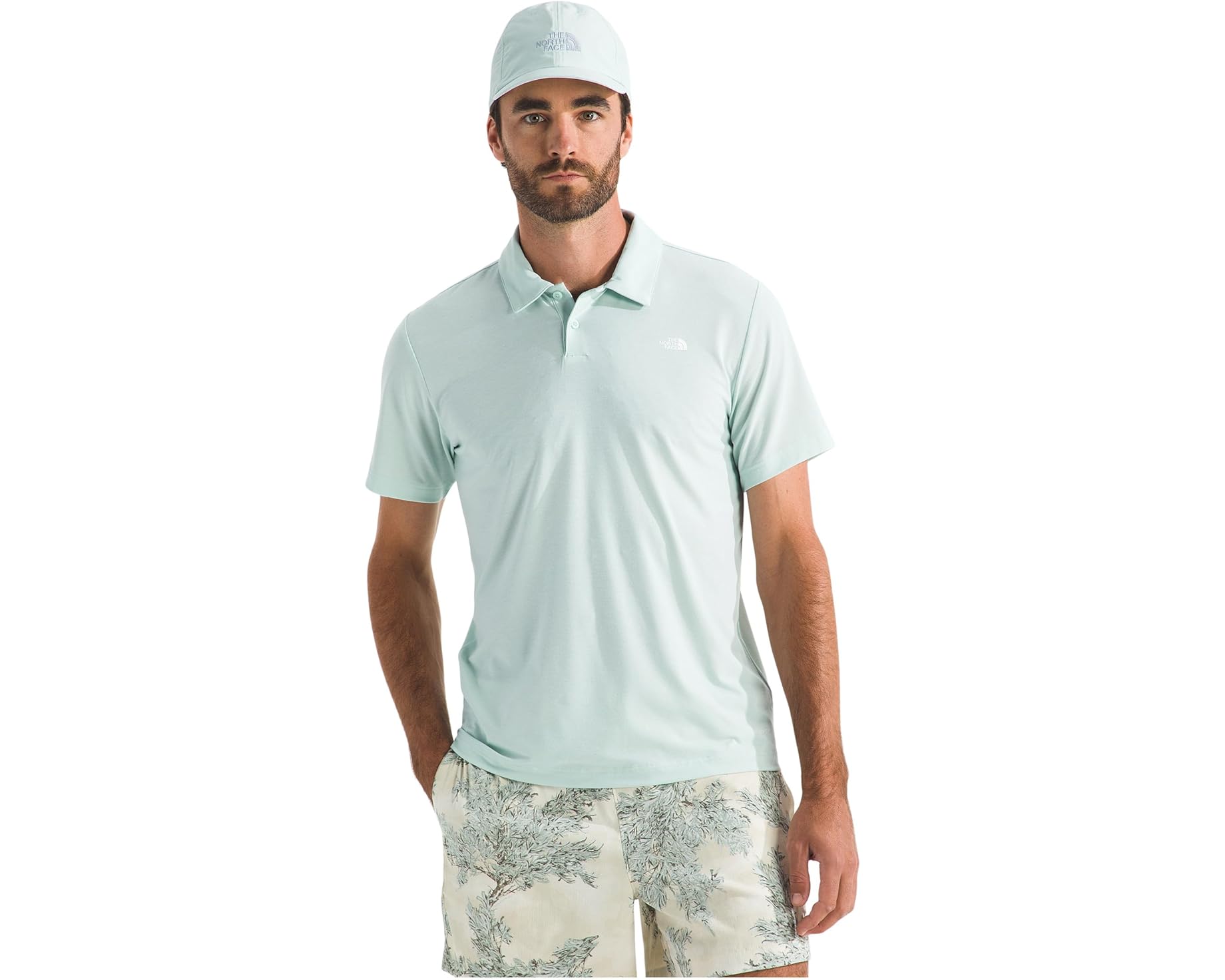 (取寄) ノースフェイス メンズ アドベンチャー ポロ The North Face men Adventure Polo Opal Frost｜ジェットラグ店
