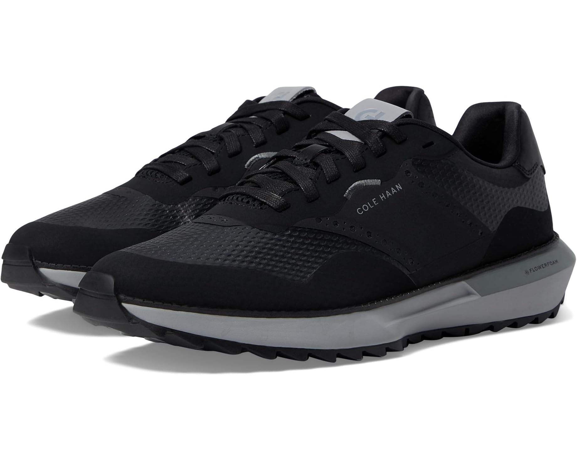 (取寄) コールハーン メンズ グランドプロ アッシュランド ゴルフ Cole Haan men Grandpro Ashland Golf Black/Quiet Shade/Sleet｜ジェットラグ店