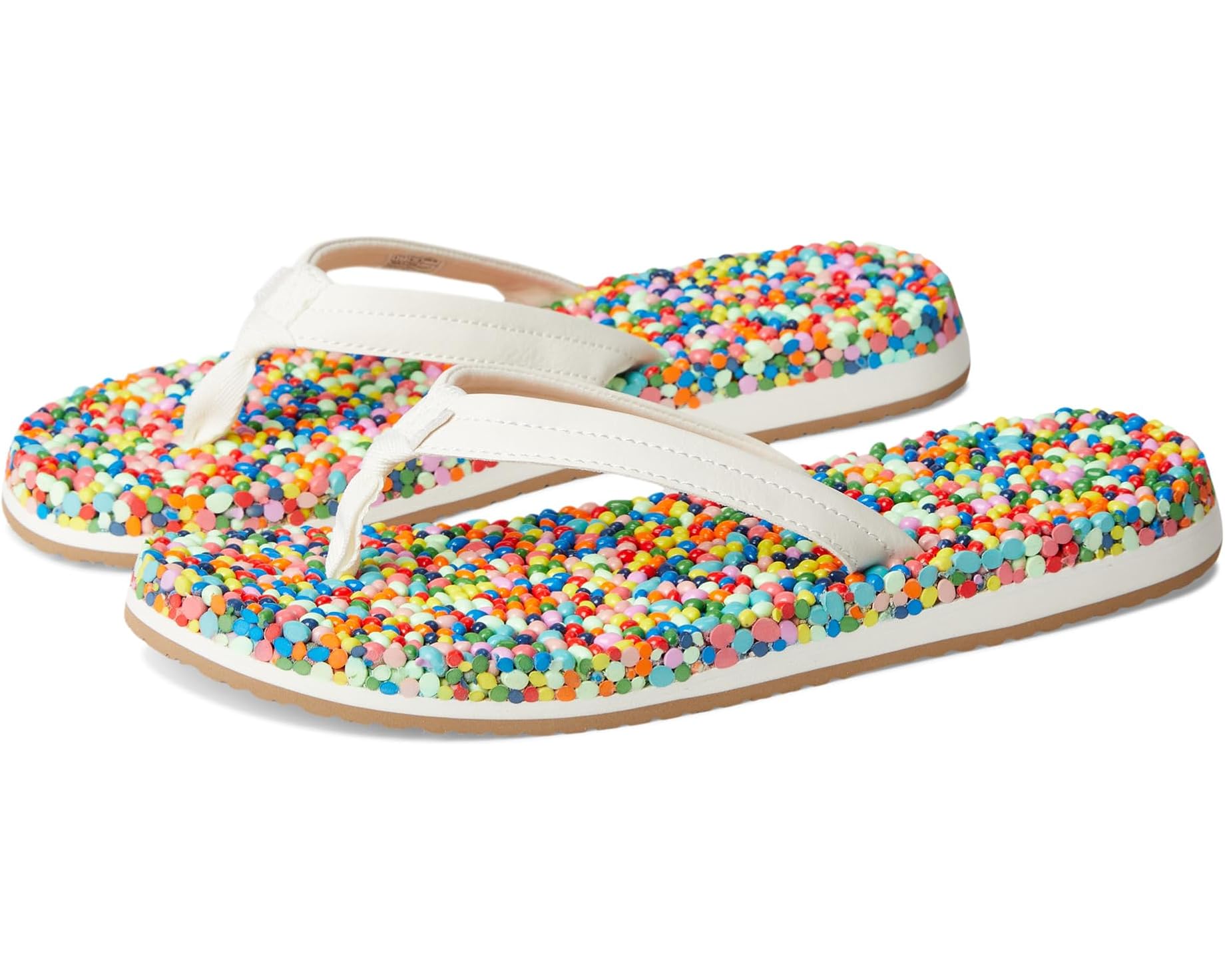 (取寄) サヌーク レディース Sanuk women Bubblecush Rainbow Confetti|ジェットラグ店