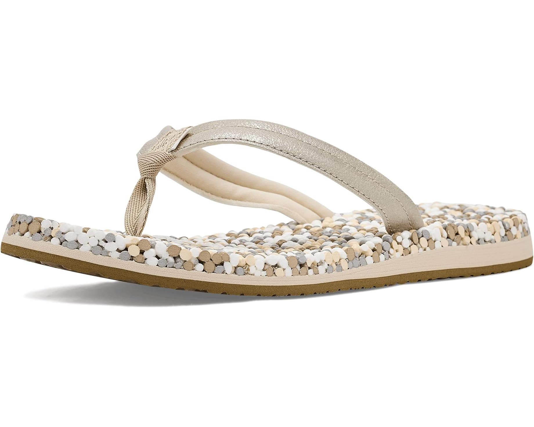 (取寄) サヌーク レディース Sanuk women Bubblecush Silver|ジェットラグ店