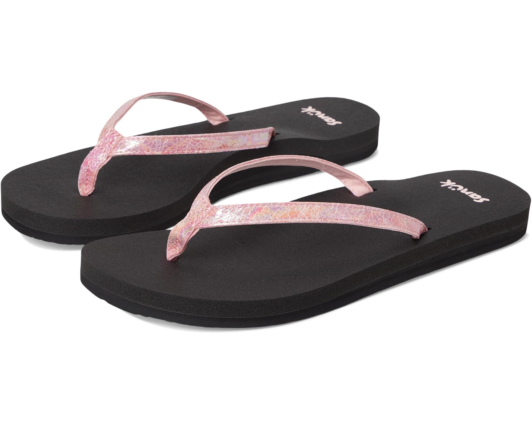(取寄) サヌーク レディース ヨガ ジョイ リ イリデセント Sanuk women Yoga Joy II Iridescent Mermaid|ジェットラグ店