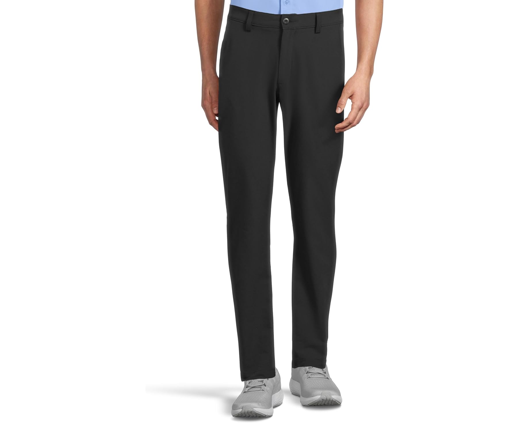 (取寄) アンダーアーマー ゴルフ メンズ マッチプレー テーパード ゴルフ パンツ Under Armour Golf men Matchplay Tapered Golf Pants Black/Black｜ジェットラグ店