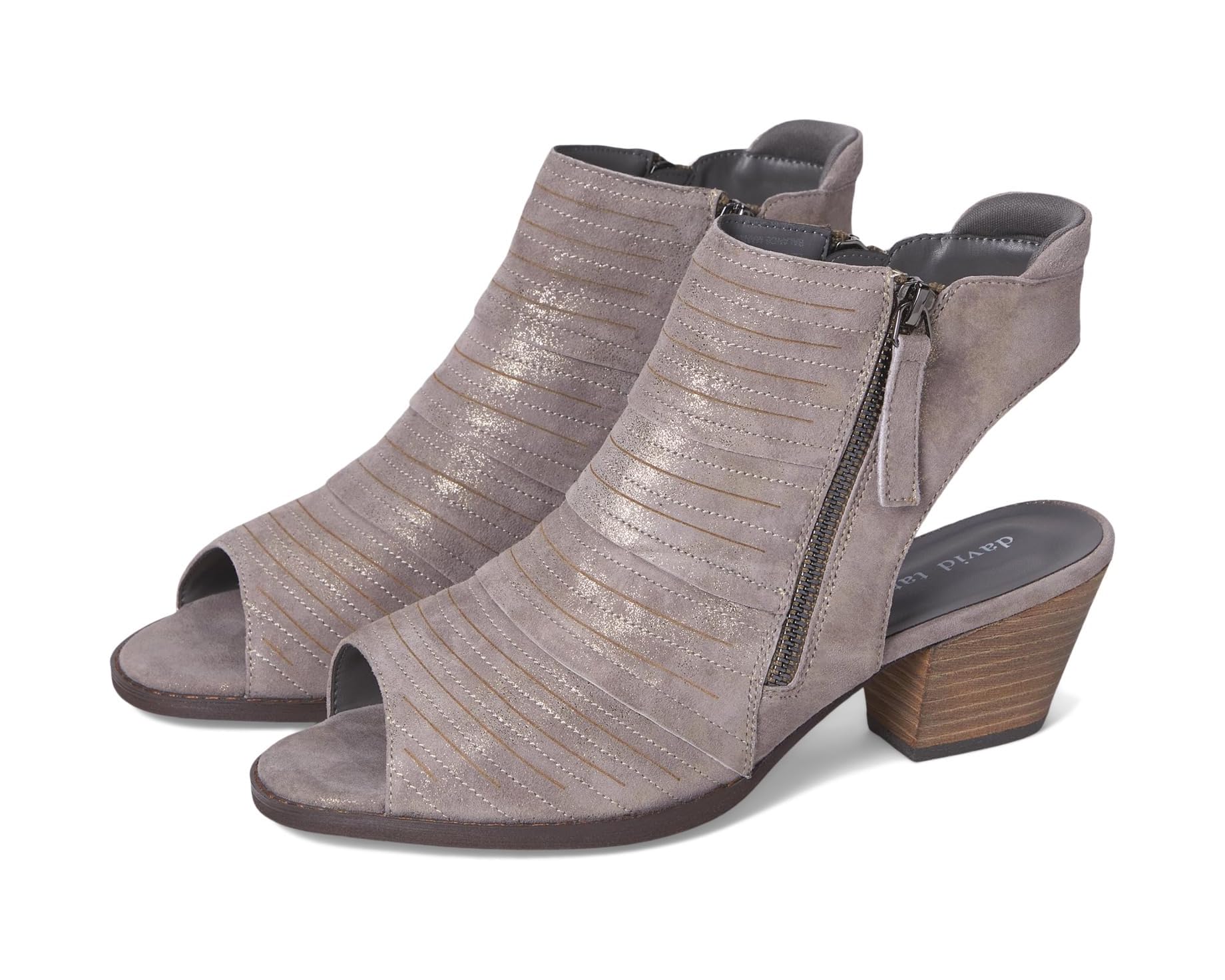 (取寄) デビッドテイト レディース David Tate women Sideview Metallic Gray|ジェットラグ店