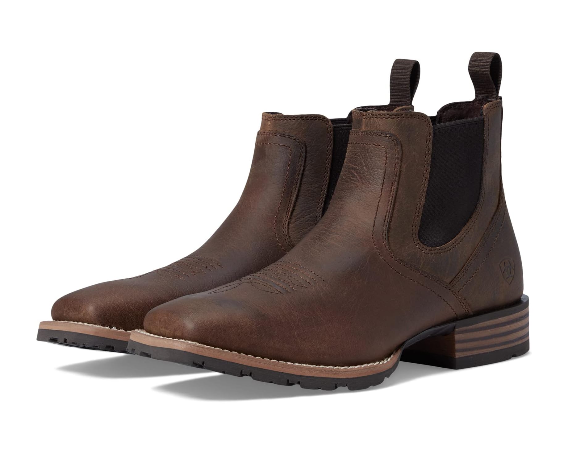 (取寄) アリアット メンズ ハイブリット ロウ ウェスタン ブーツ Ariat men Hybrid Low Western Boots Stone｜ジェットラグ店