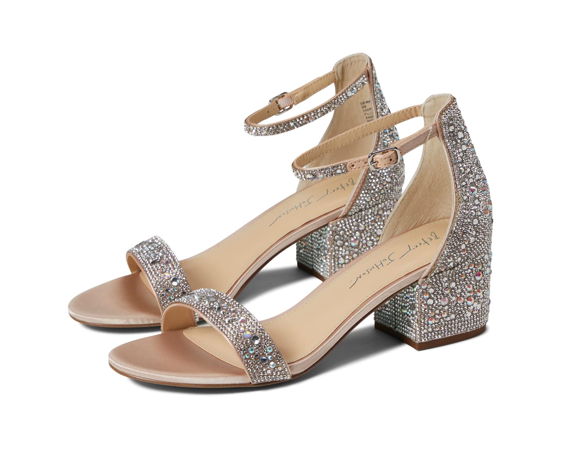 (取寄) ブルー バイ ベッツィジョンソン レディース マリ ヒールド サンダル Blue by Betsey Johnson women Mari Heeled Sandal Champagne｜ジェットラグ店