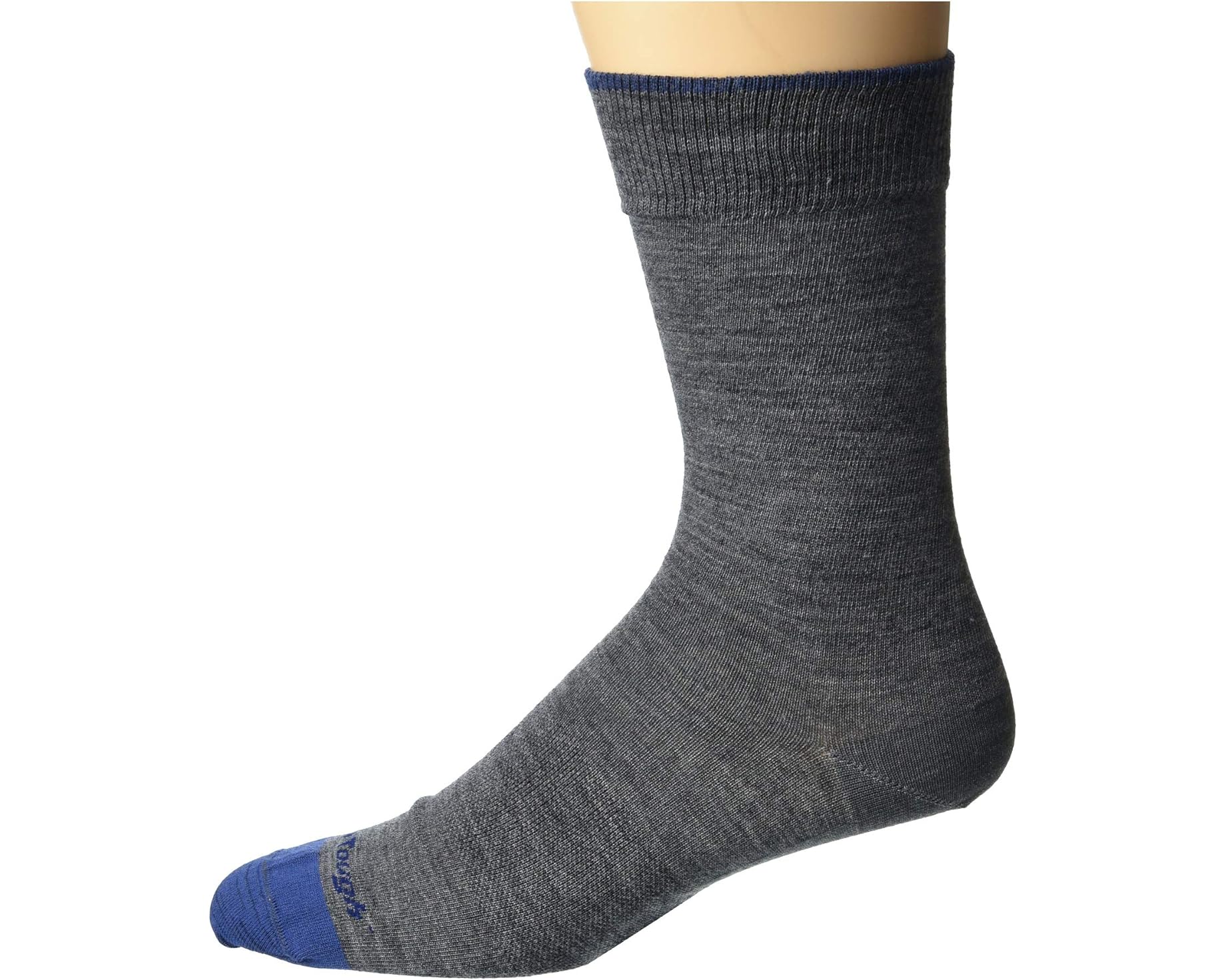 (取寄) ダーンタフバーモント メンズ ソリッド クルー ライトウェイト Darn Tough Vermont men Solid Crew Lightweight Gray｜ジェットラグ店