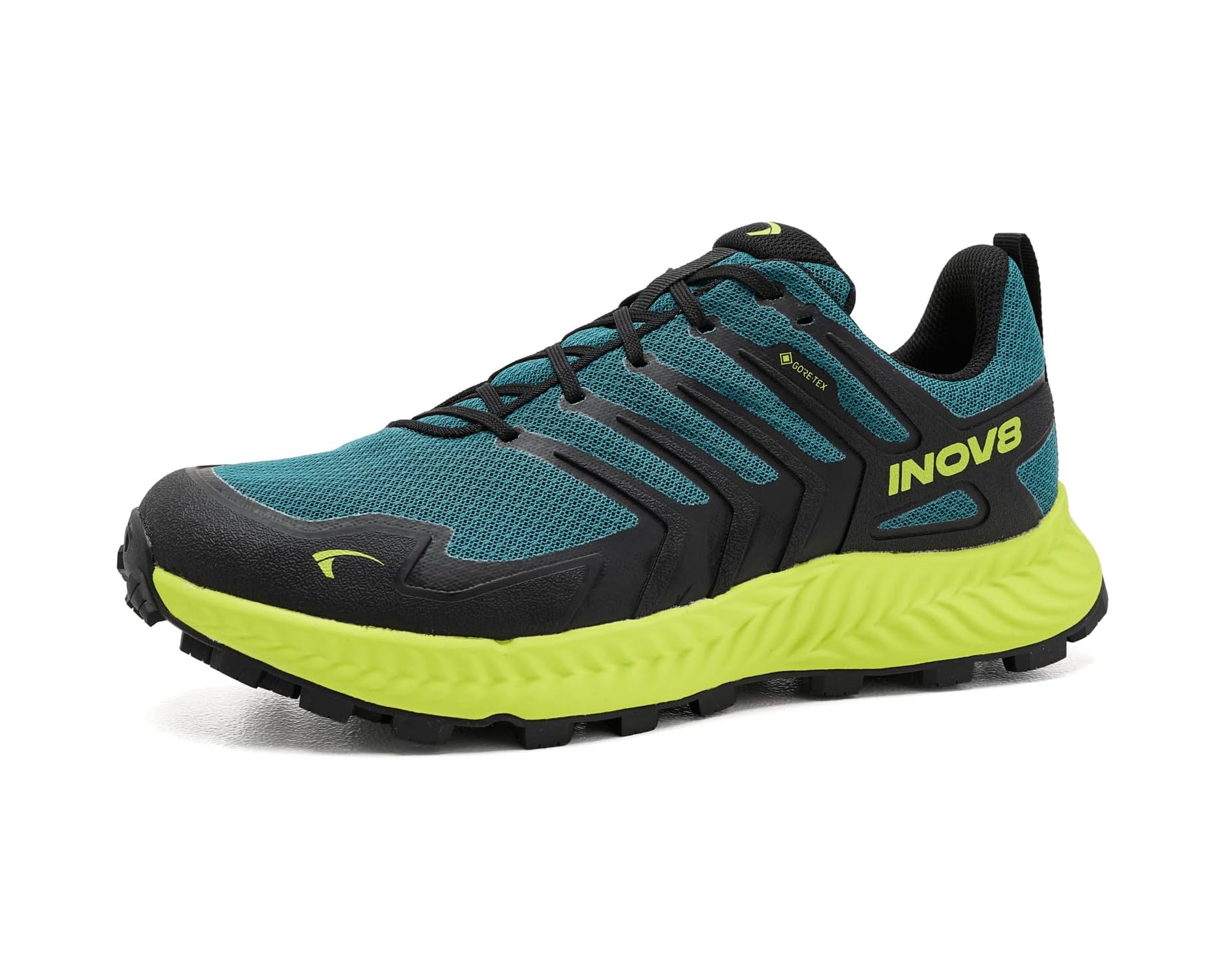 (取寄) イノヴェイト メンズ ロックライト GTX INOV8 men RocLite GTX Dark Ocean/Black/Lime｜ジェットラグ店