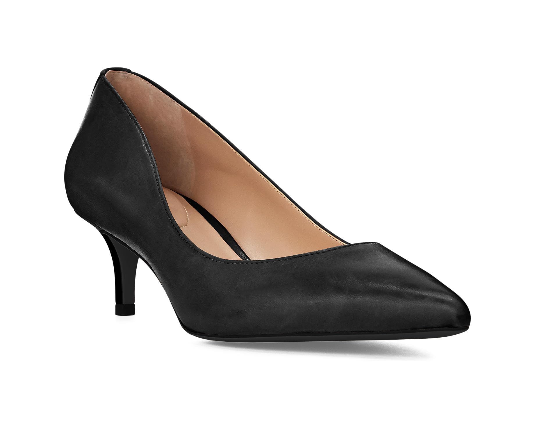 (取寄) ローレン ラルフローレン レディース エイドリアン レザー ポンプ Lauren Ralph Lauren women Adrienne Leather Pump Black|ジェットラグ店
