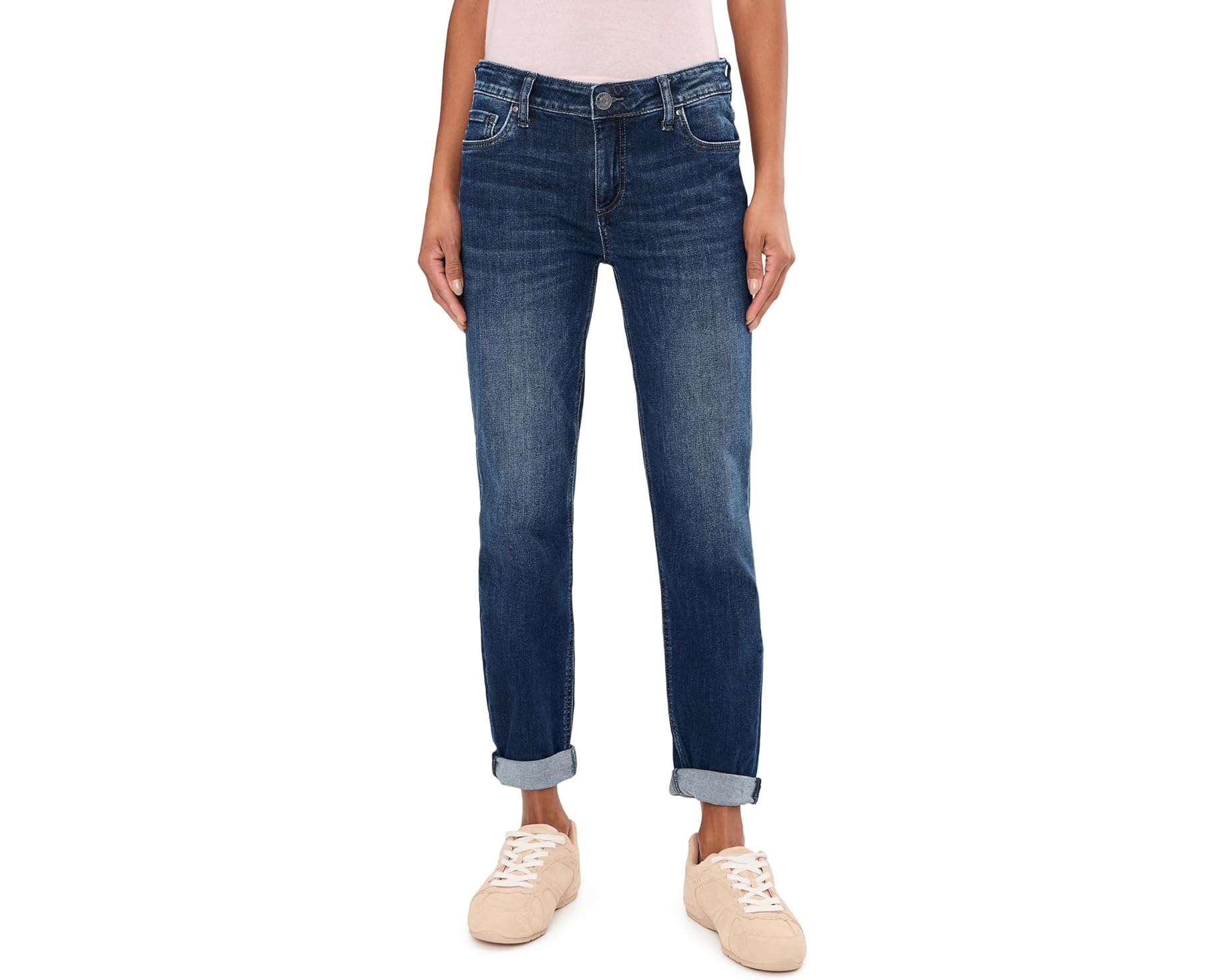 (取寄) カット フロム ザ クロス レディース キャサリン ボーイフレンズ ジーンズ KUT from the Kloth women Catherine Boyfriend Jeans Invigorated/Euro Base Wash|ジェットラグ店