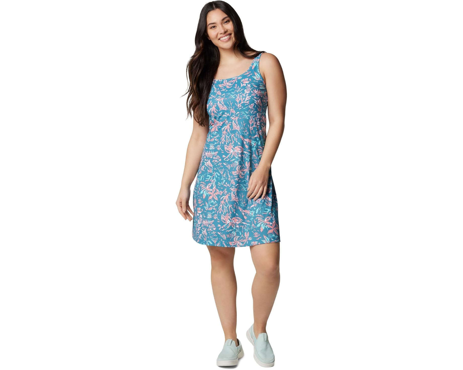 (取寄) コロンビア レディース フリーザー 3 ドレス Columbia women Freezer III Dress Canyon Blue Kona Kraze|ジェットラグ店