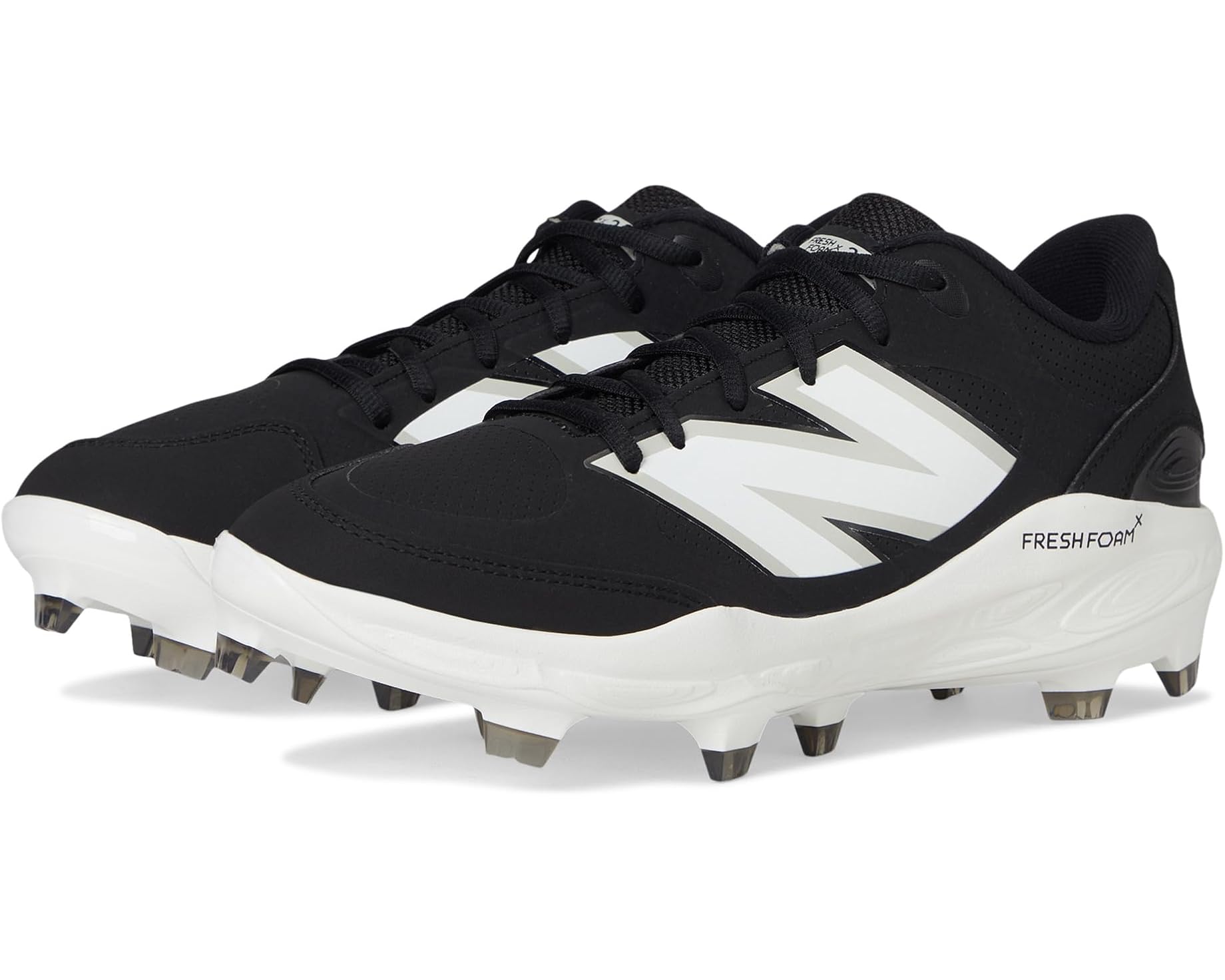 (取寄) ニューバランス メンズ フレッシュ フォーム モールデッド ベースボール クリーツ New Balance men Fresh Foam 3000v7 Molded Baseball Cleats Black/White｜ジェットラグ店