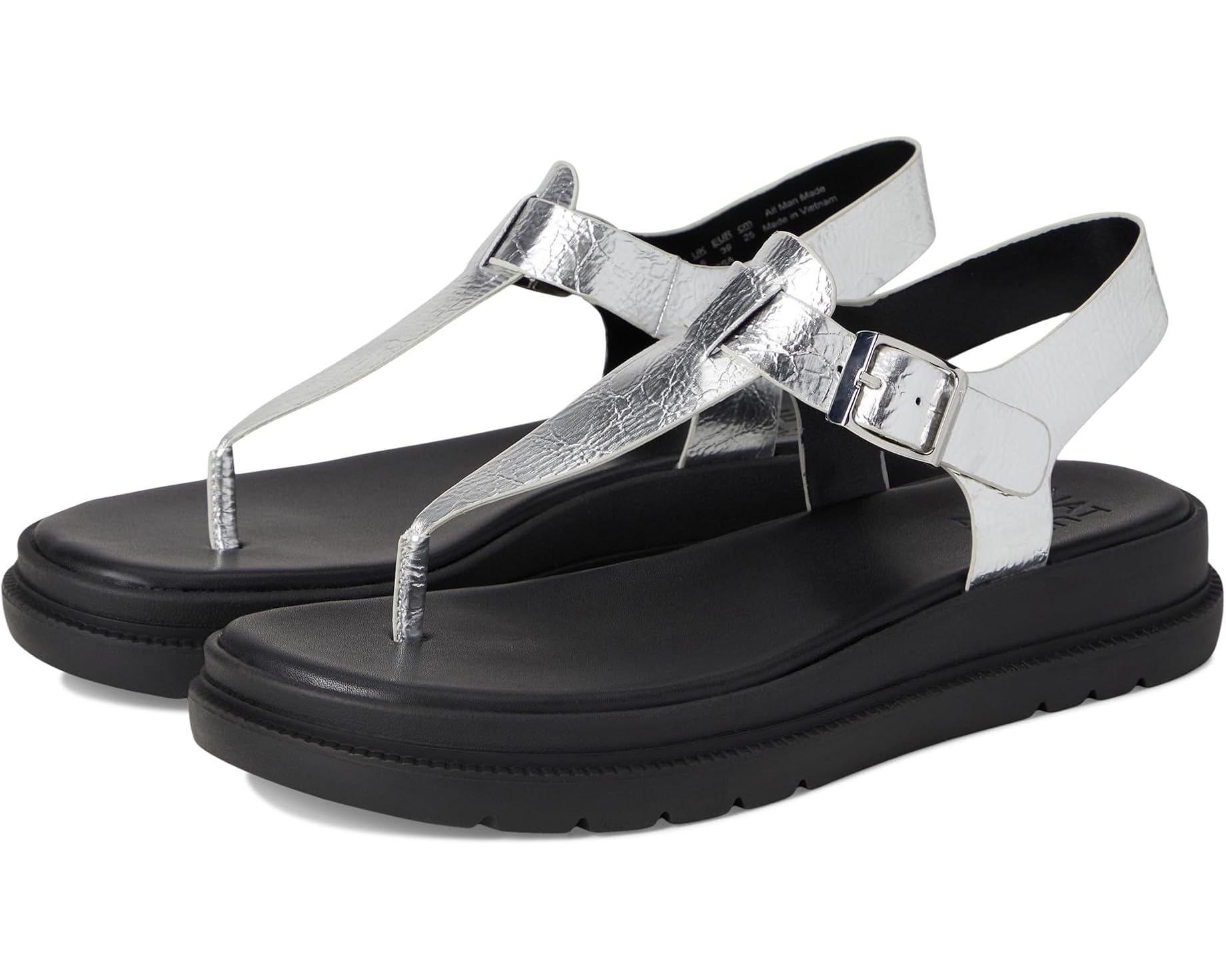(取寄) ナチュラライザー レディース アリッサ Naturalizer women Alyssa Silver Faux Leather｜ジェットラグ店
