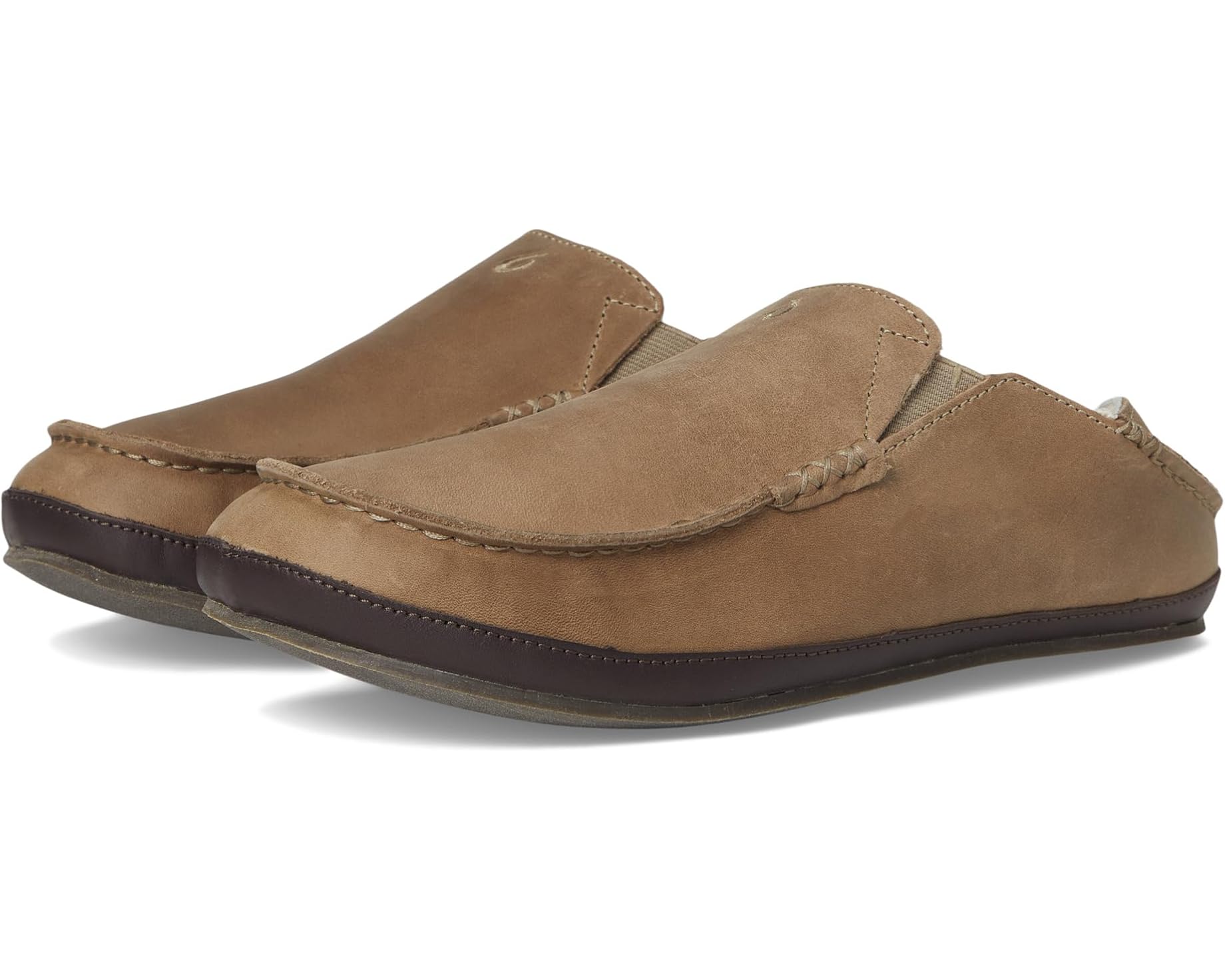 (取寄) オルカイ メンズ モロア スリッパ OluKai men Moloa Slipper Clay/Dark Java｜ジェットラグ店