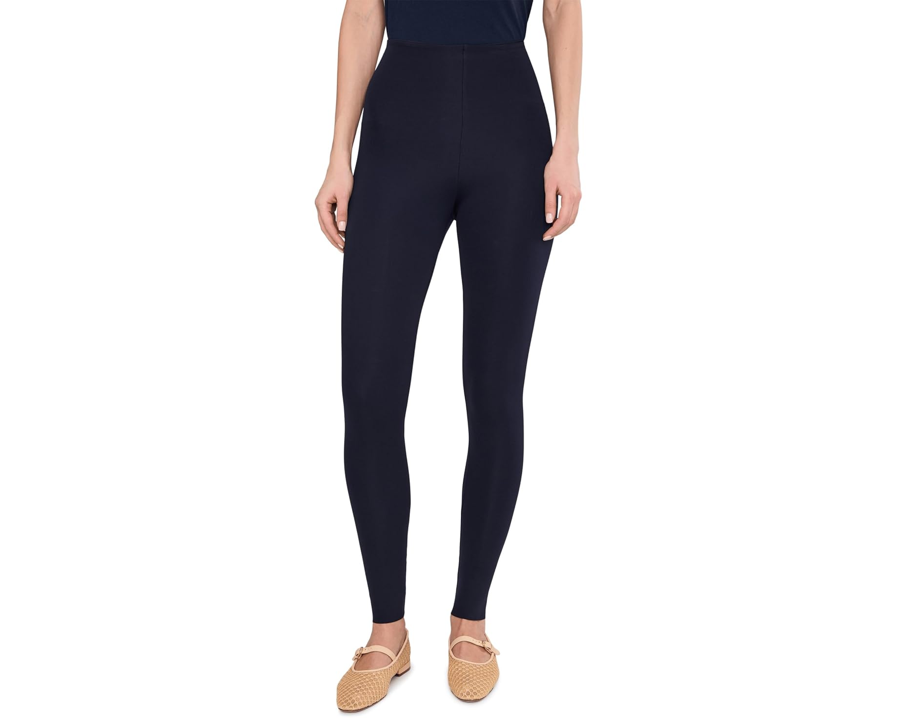 (取寄) コマンドー レディース ネオプレーン レギングス Commando women Neoprene Leggings Navy|ジェットラグ店