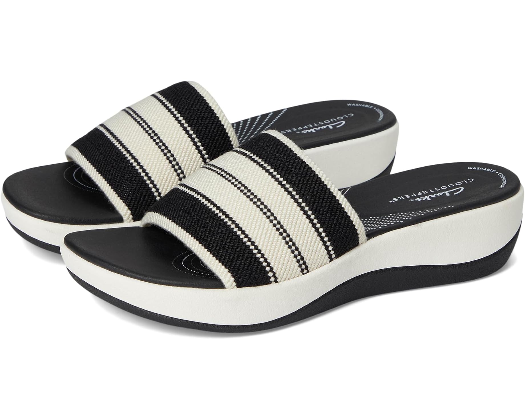 (取寄) クラークス レディース アーラ ホリス Clarks women Arla Hollis Black Combi Textile｜ジェットラグ店