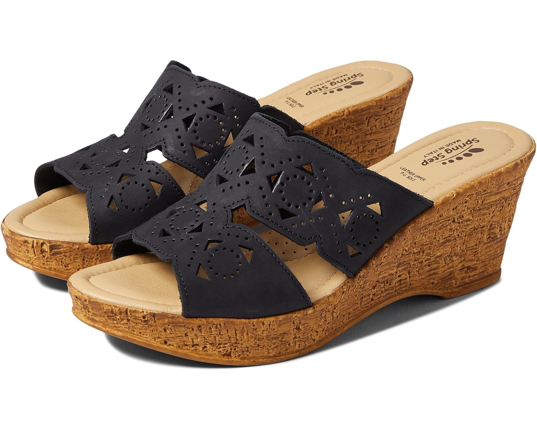 (取寄) スプリング ステップ レディース フラミオ Spring Step women Flamyo Black Nubuck｜ジェットラグ店