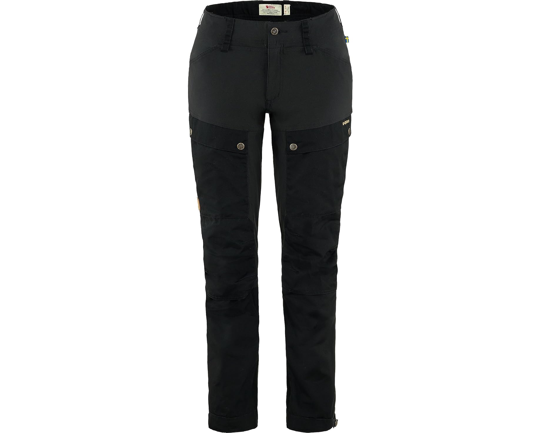 (取寄) フェールラーベン レディース ケブ トラウザーズ カーブ Fjllrven women Keb Trousers Curved Black|ジェットラグ店