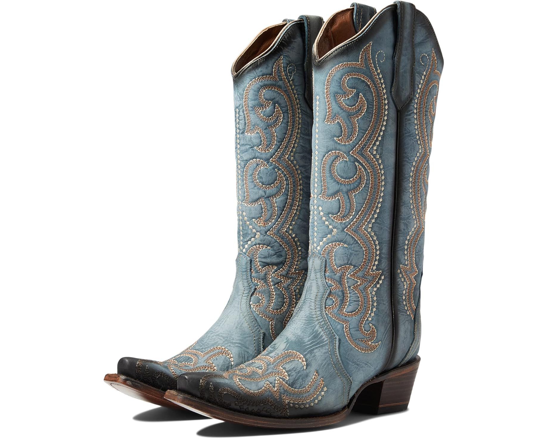(取寄) コーラル ブーツ レディース L5869 Corral Boots women L5869 Blue Jean|ジェットラグ店