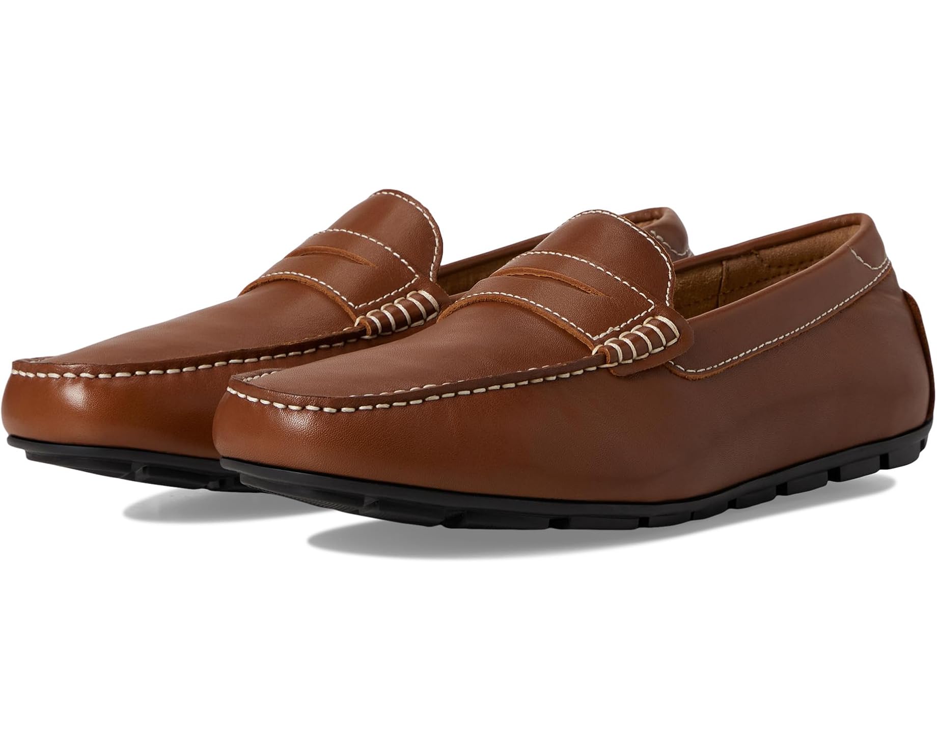 (取寄) フローシャイム メンズ モーター スムース モック トゥ ペニー ドライバ Florsheim men Motor Smooth Moc Toe Penny Driver Cognac｜ジェットラグ店