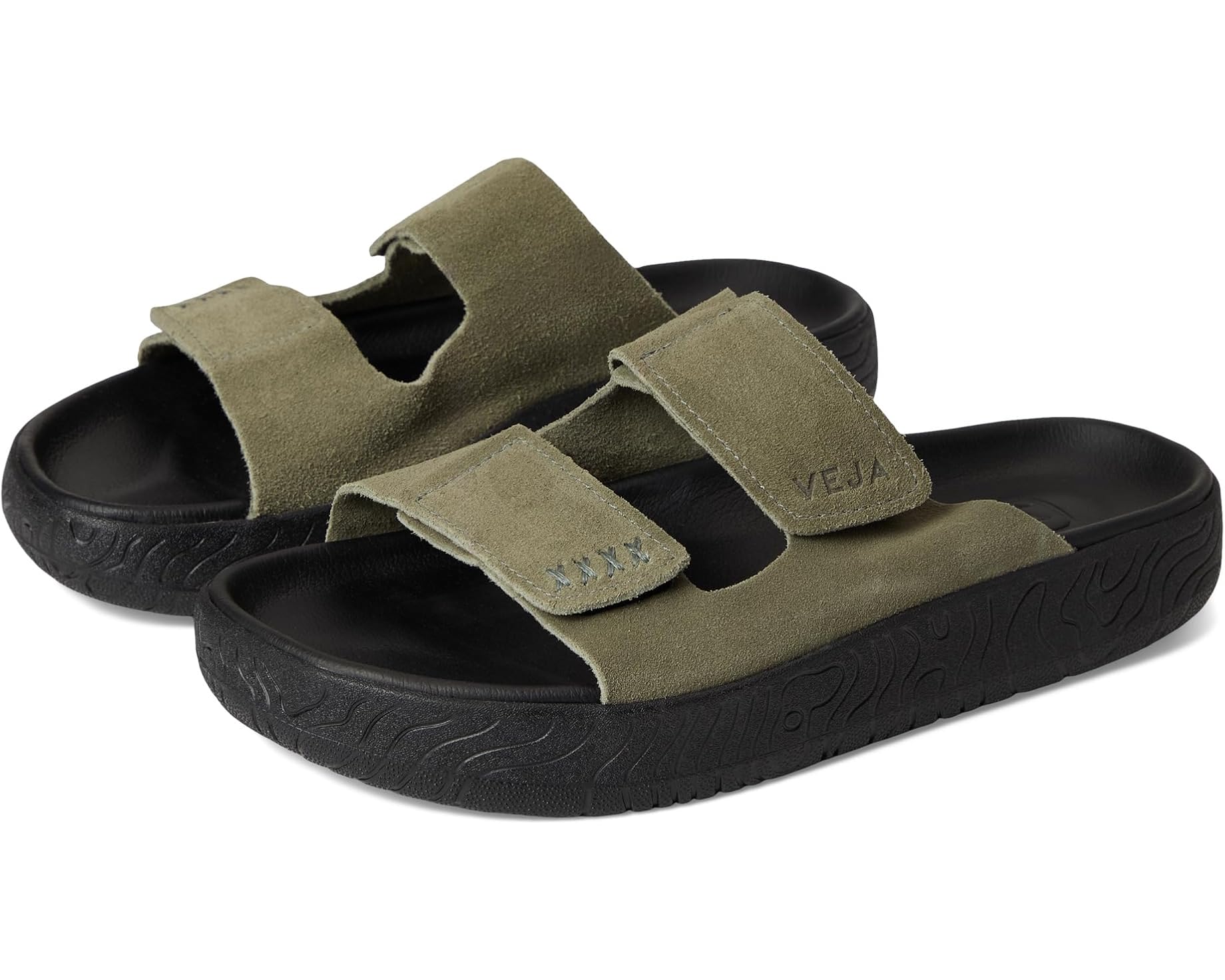 (取寄) ヴェジャ レディース エトナ VEJA women Etna Kaki Kaki Black|ジェットラグ店