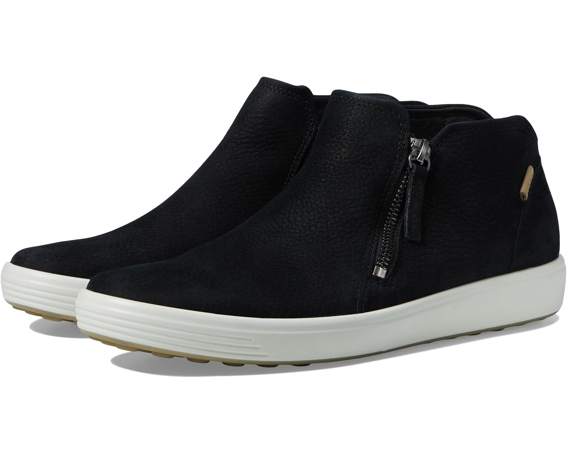 (取寄) エコー レディース ソフト 7 ロウ カット ジップ ブーティ ECCO women Soft 7 Low Cut Zip Bootie Black｜ジェットラグ店