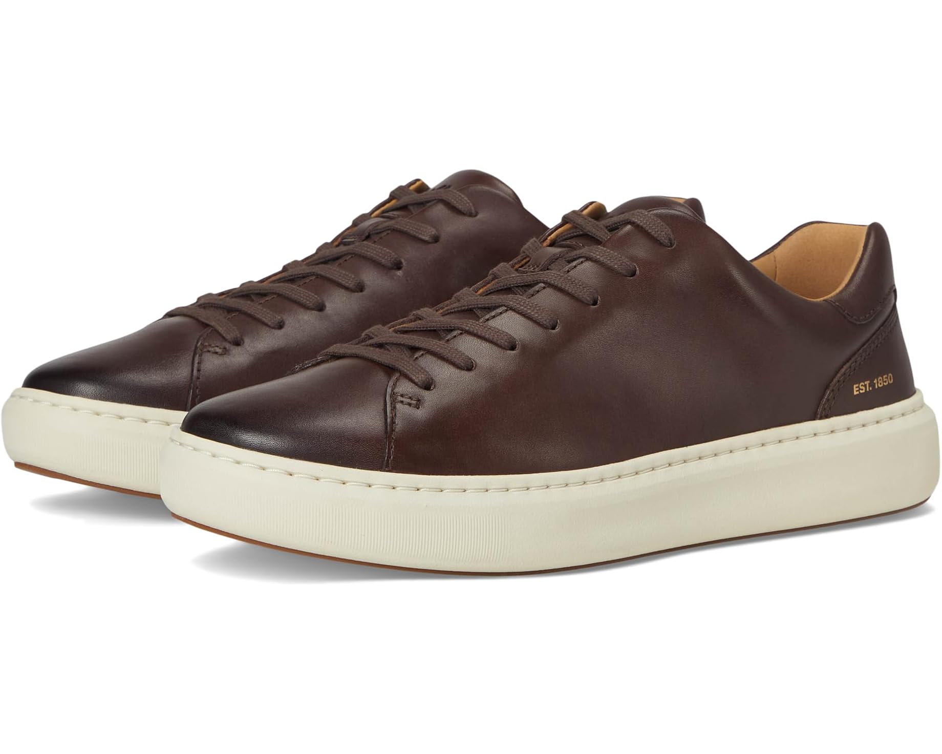 (取寄) メンズ アンダース レース-トゥ-トゥ Johnston &amp; Murphy men Anders Lace-To-Toe Mahogany Full Grain｜ジェットラグ店