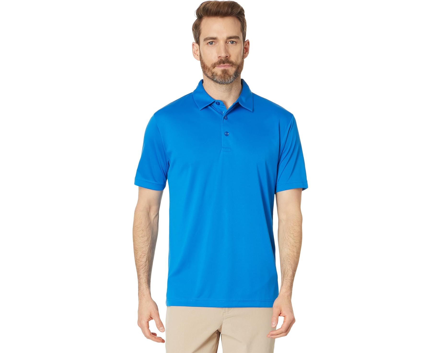 (取寄) キャロウェイ メンズ トーナメント ショート スリーブ ポロ Callaway men Tournament Short Sleeve Polo Skydiver｜ジェットラグ店