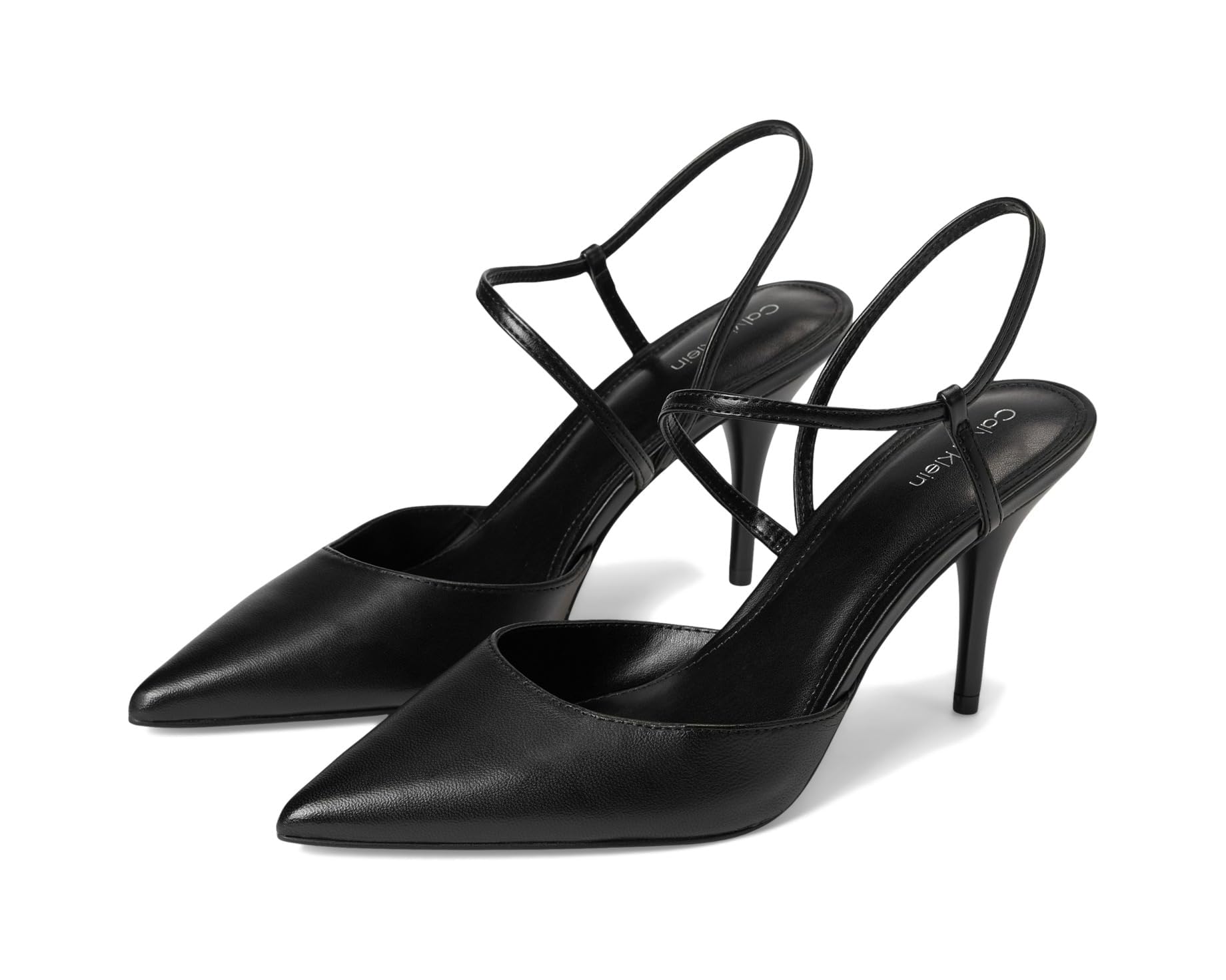 (取寄) カルバンクライン レディース Calvin Klein women Cordera Black Leather｜ジェットラグ店