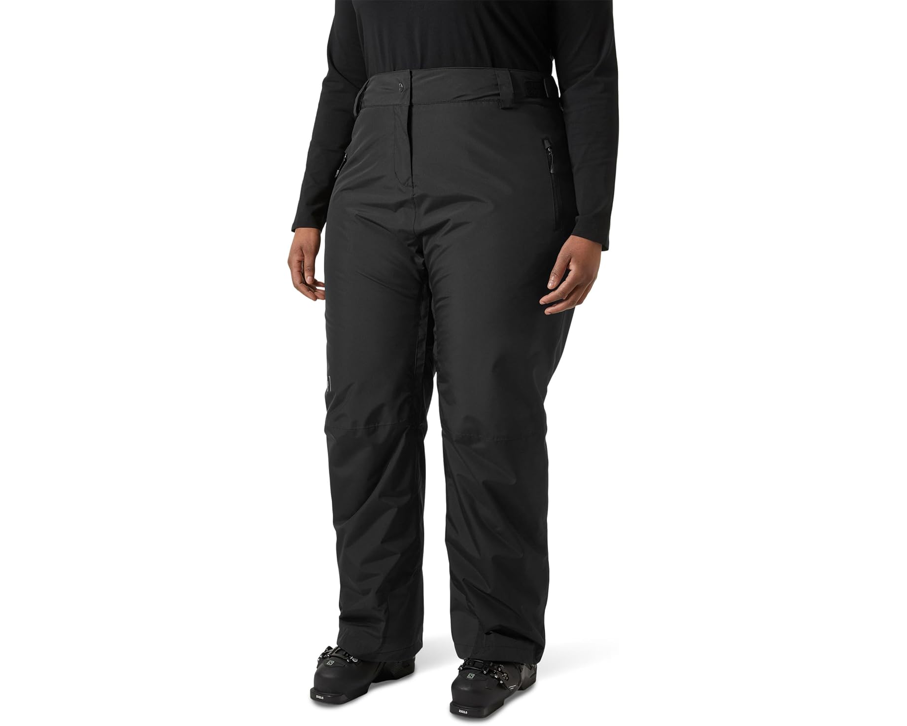 (取寄) ヘリーハンセン レディース プラス サイズ ブリザード インサレーテッド パンツ Helly Hansen women Plus Size Blizzard Insulated Pants Black｜ジェットラグ店