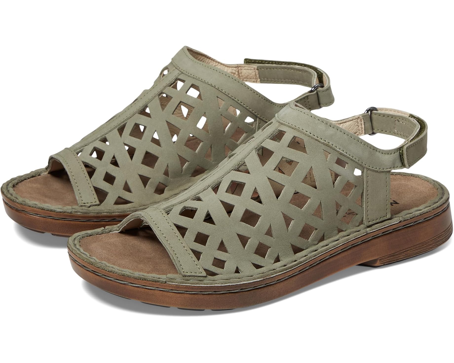 (取寄) ナオト レディース アマドーラ Naot women Amadora Sage Nubuck｜ジェットラグ店