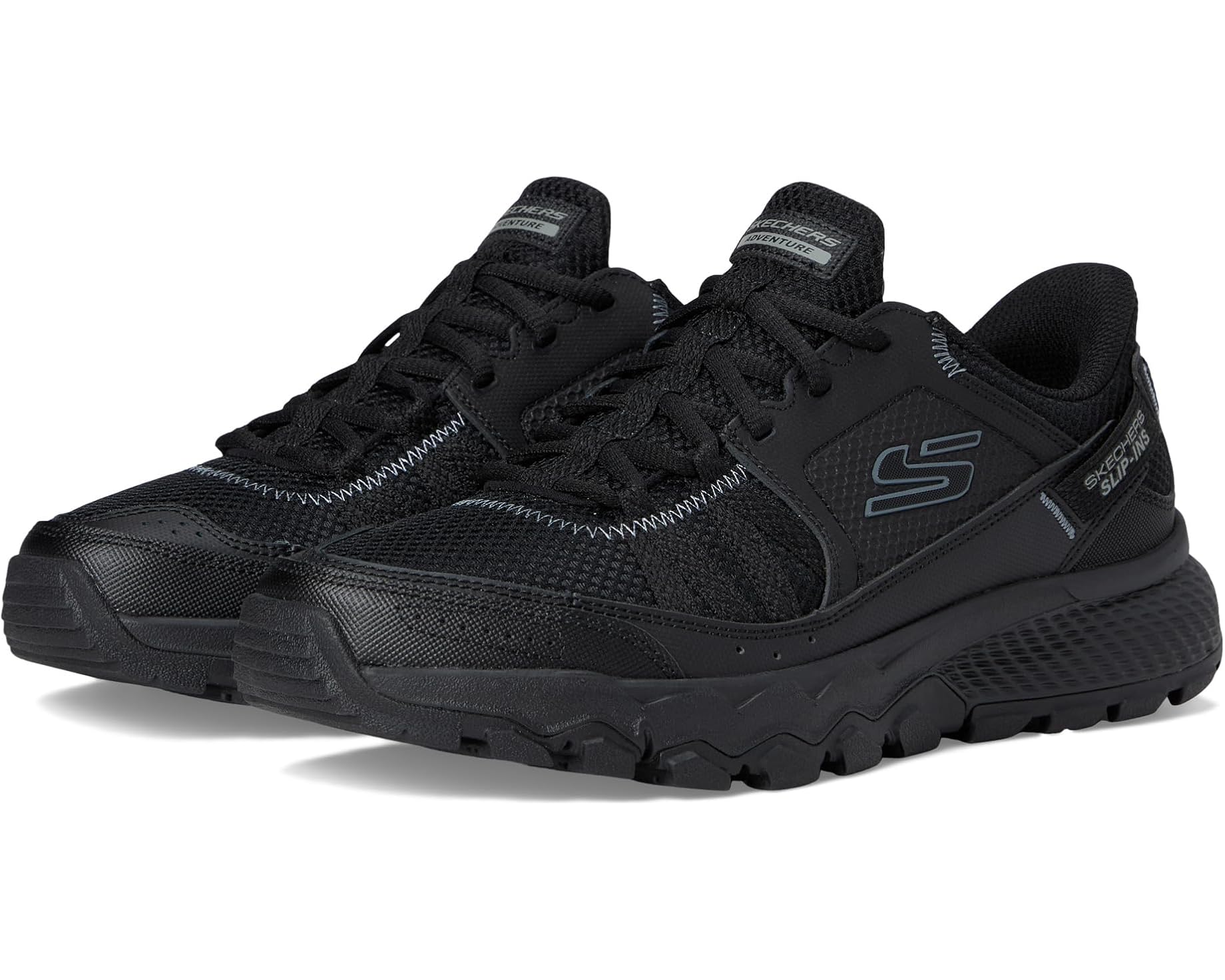 (取寄) スケッチャーズ メンズ ダイナマイト アット ハンズ フリー スリップ-イン SKECHERS men Dynamite AT Escapar Hands Free Slip-in Black/Black｜ジェットラグ店