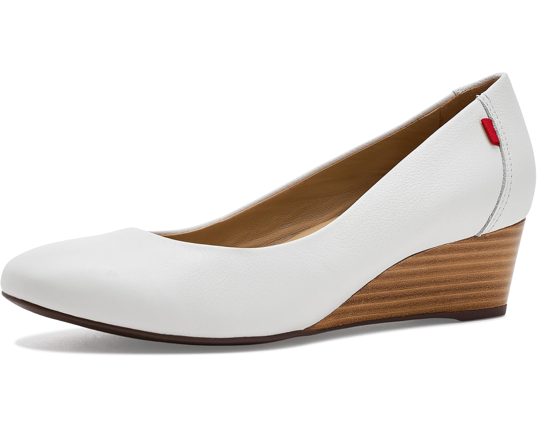 (取寄) マークジョセフニューヨーク レディース プロスペクト ウェッジ Marc Joseph New York women Prospect Wedge White Napa Soft｜ジェットラグ店