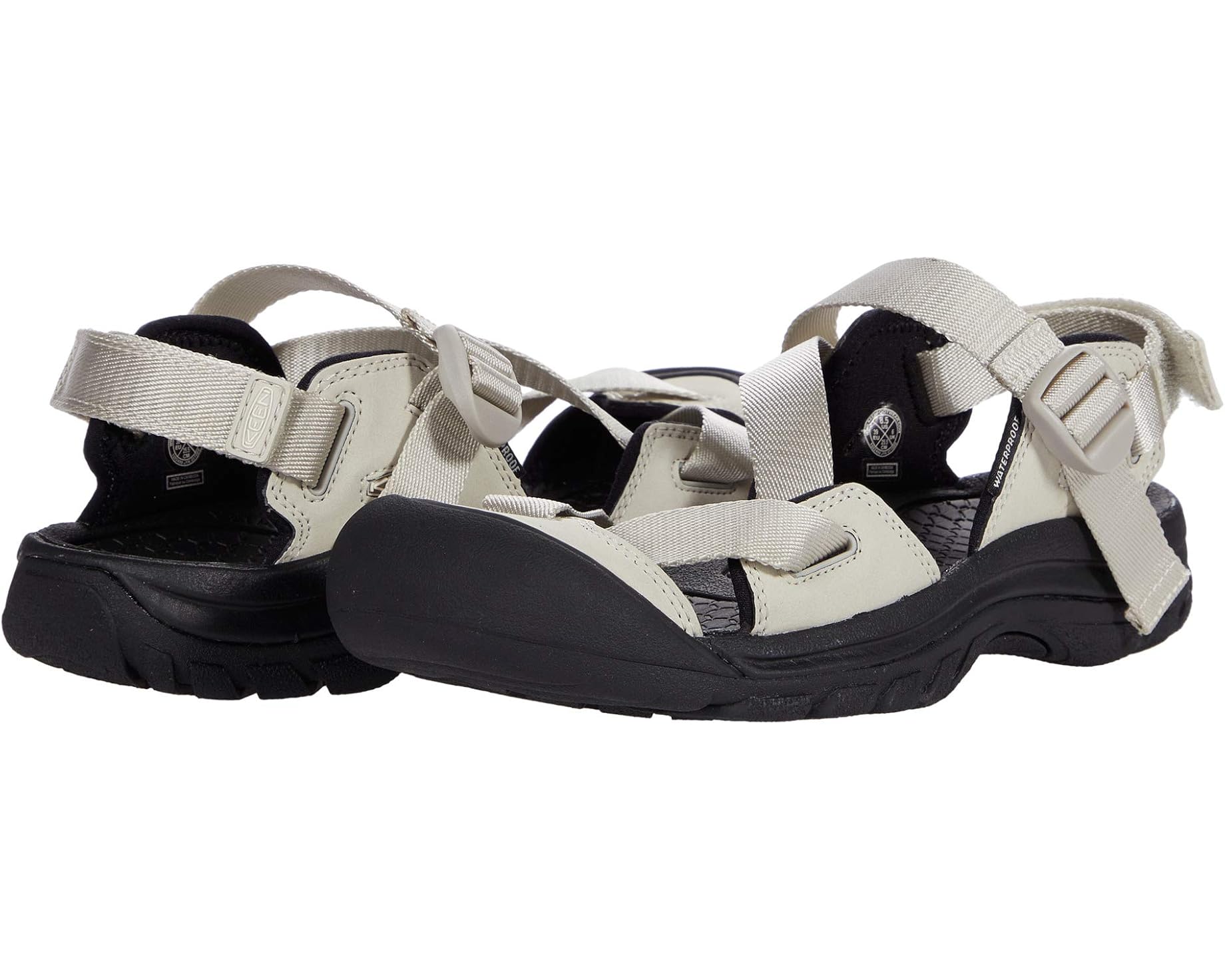 (取寄) キーン レディース ゼラポート リ KEEN women Zerraport II Silver Birch/Black｜ジェットラグ店
