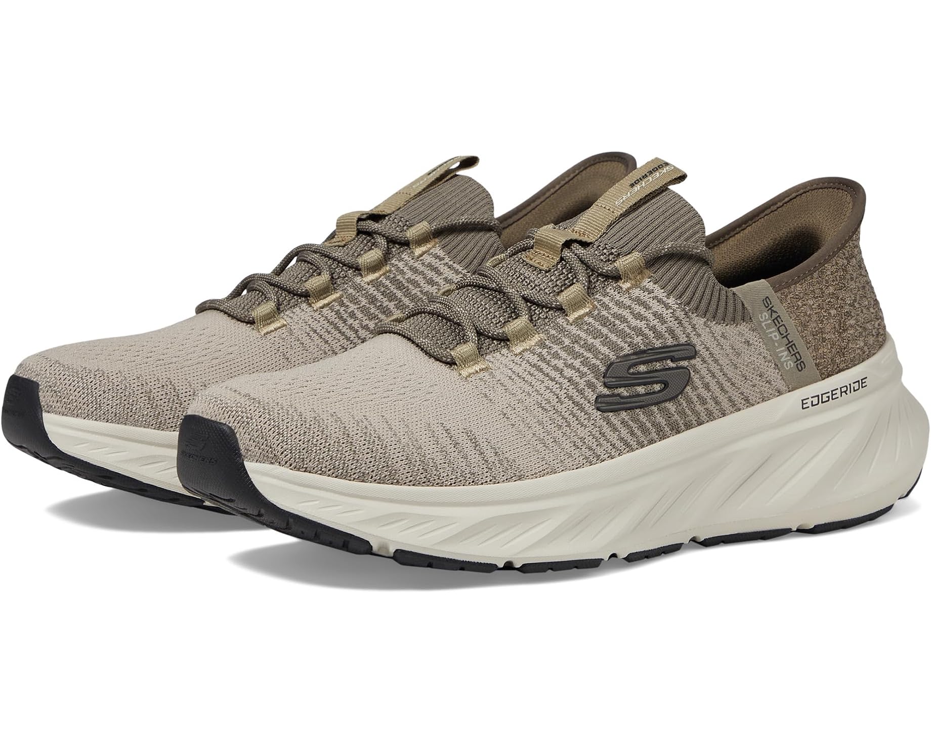 (取寄) スケッチャーズ メンズ ハンズ フリー スリップ-イン SKECHERS men Edgeride Raygo Hands Free Slip-In Taupe｜ジェットラグ店