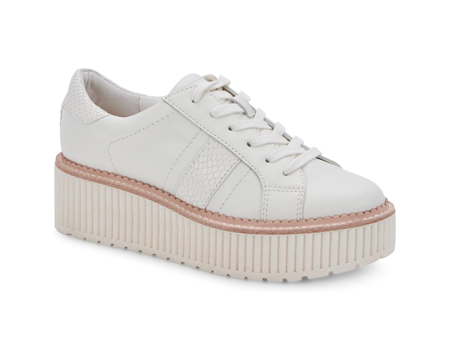 (取寄) ドルチェヴィータ レディース タイガー Dolce Vita women Tiger White Leather｜ジェットラグ店