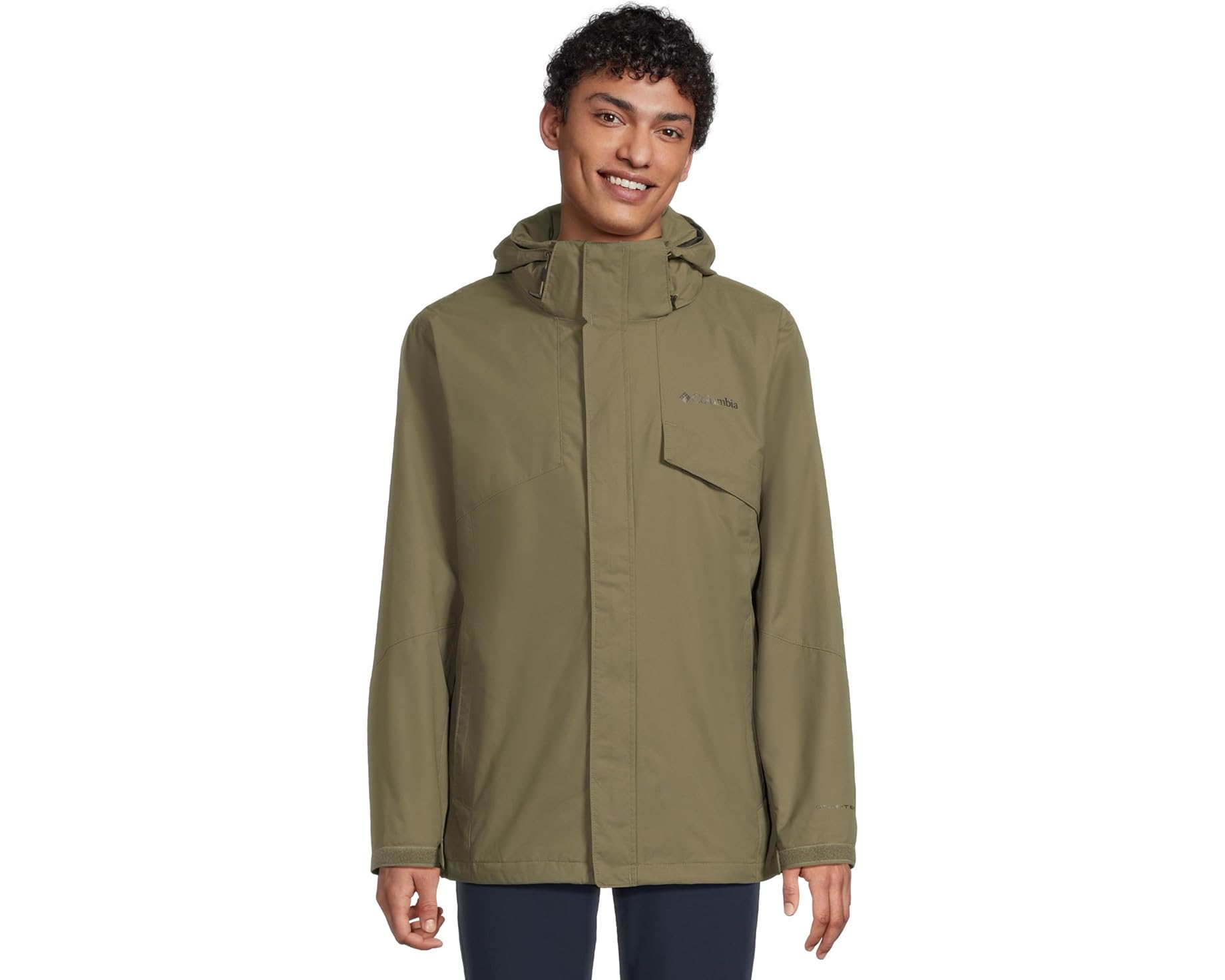 (取寄) コロンビア メンズ バガブー 3 フリース インターチェンジ ジャケット Columbia men Bugaboo III Fleece Interchange Jacket Stone Green|ジェットラグ店