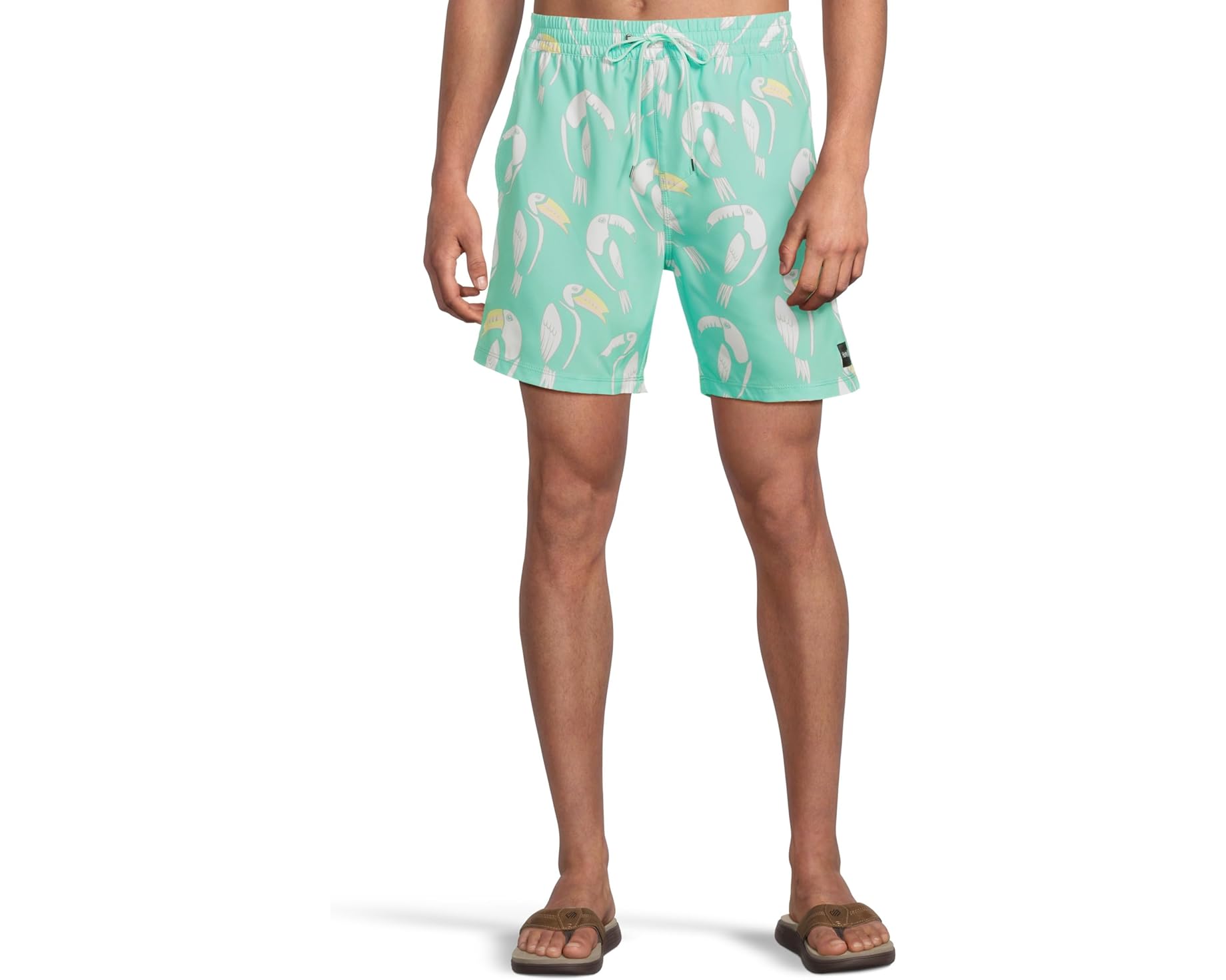 (取寄) ハーレー メンズ キャノンボール ボレー Hurley men Cannonball Volley 17" Tropical Mist｜ジェットラグ店 13,635円