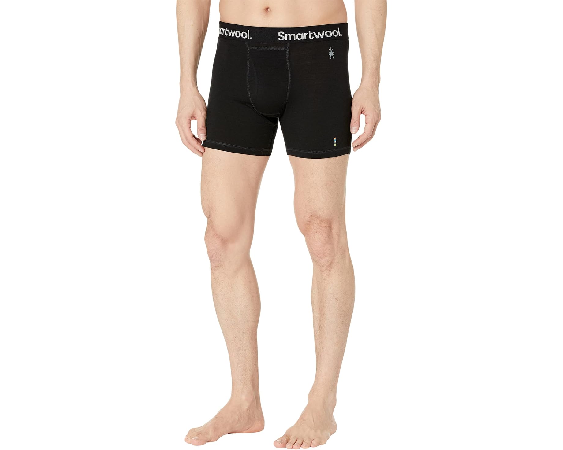 (取寄) スマートウール メンズ メリノ ボクサー ブリーフ ボックスド Smartwool men Merino Boxer Brief Boxed Black|ジェットラグ店