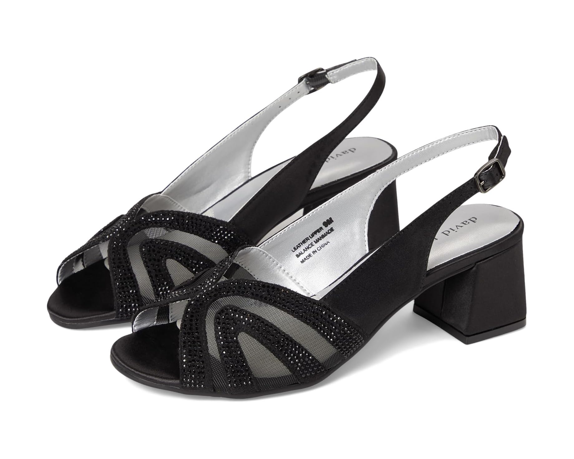 (取寄) デビッドテイト レディース デザイア David Tate women Desire Black|ジェットラグ店